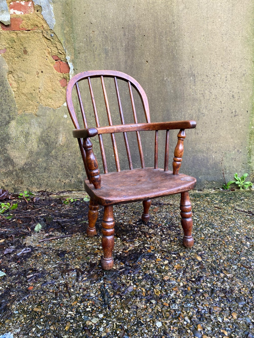 Antique Child’s  Windsor Chair View IV