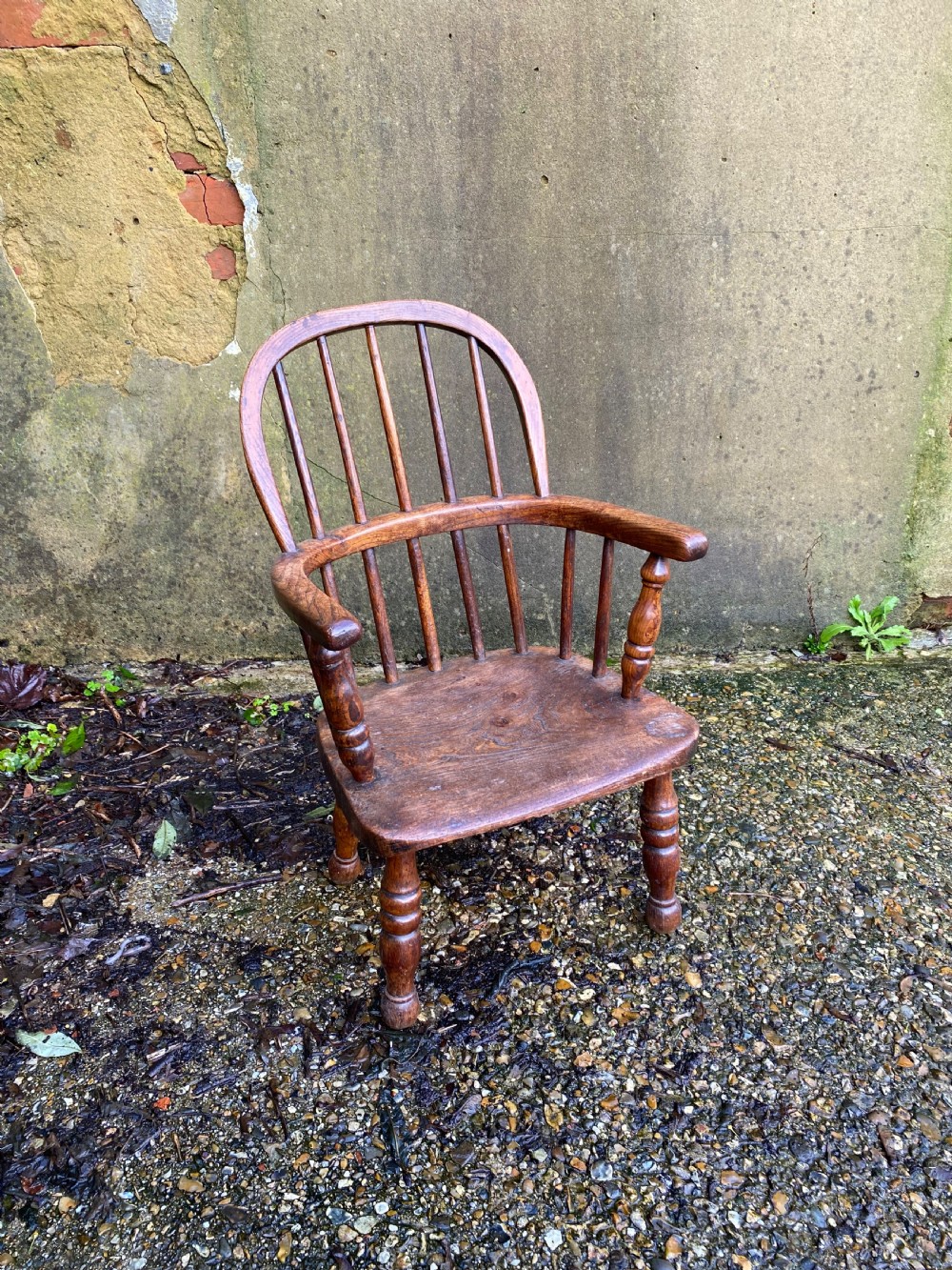 Antique Child’s  Windsor Chair View V