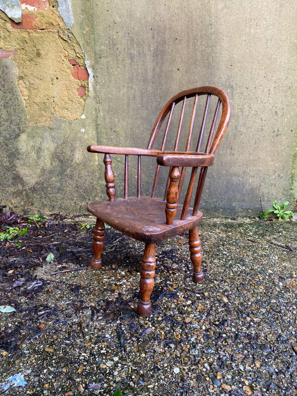 Antique Child’s  Windsor Chair View VI