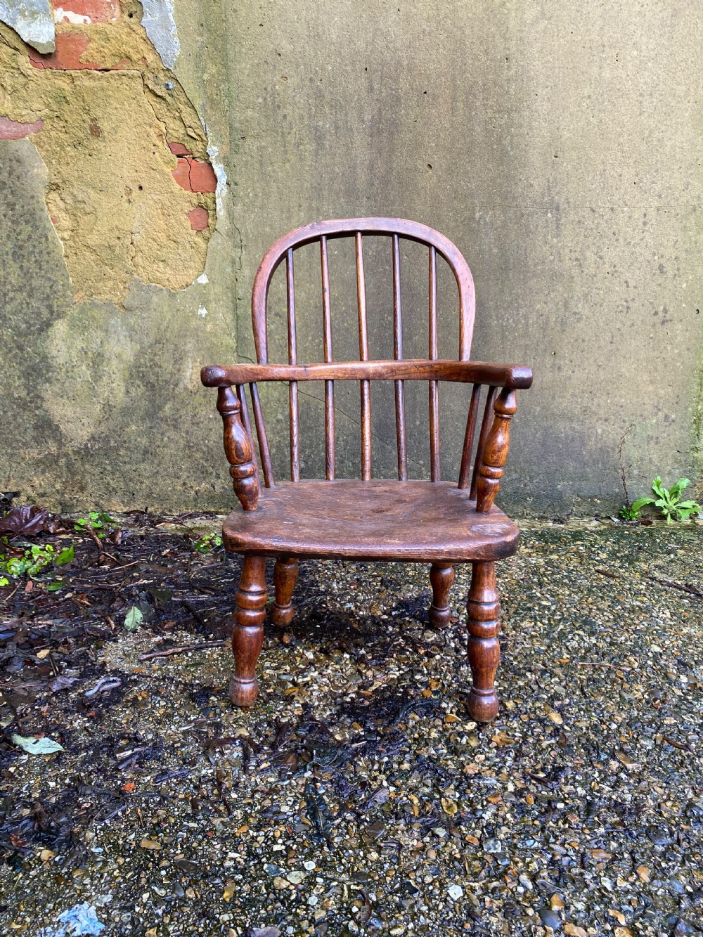 Antique Child’s  Windsor Chair View VII