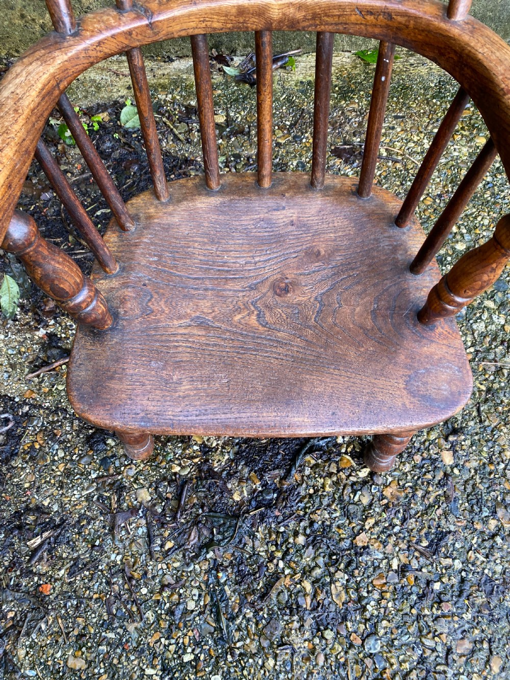 Antique Child’s  Windsor Chair View IX