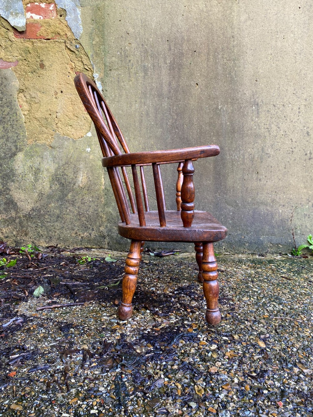 Antique Child’s  Windsor Chair View XIII