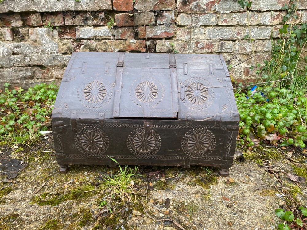 Antique Indian Chest View IV