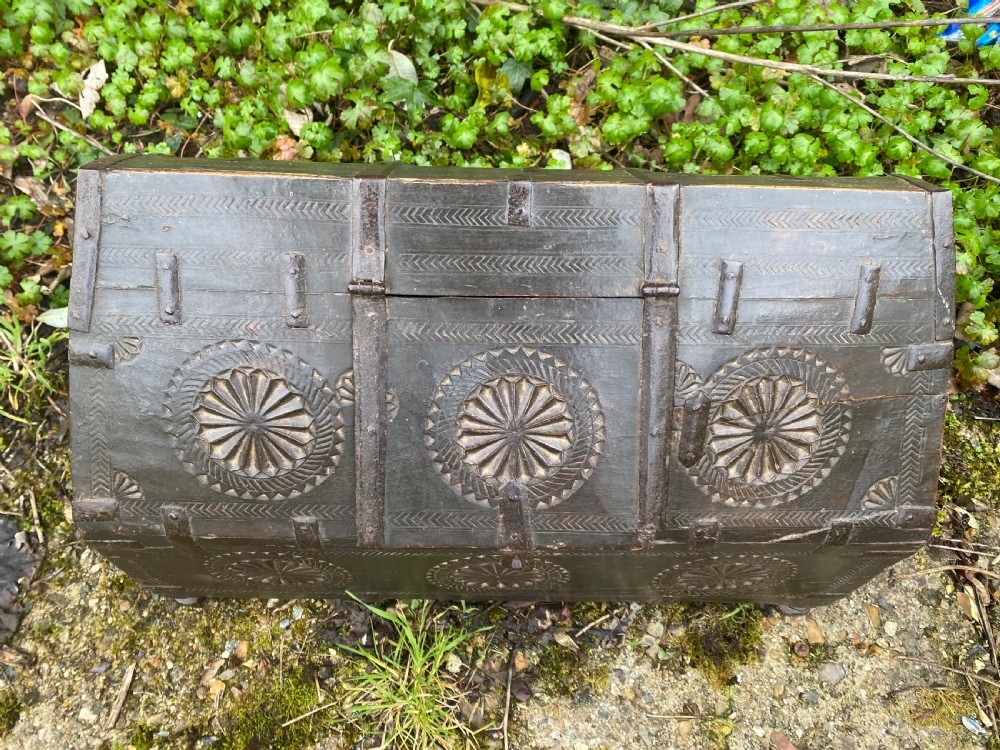 Antique Indian Chest View VI