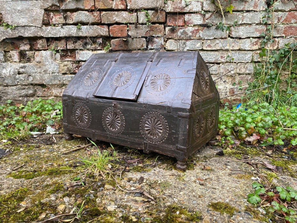 Antique Indian Chest View VII