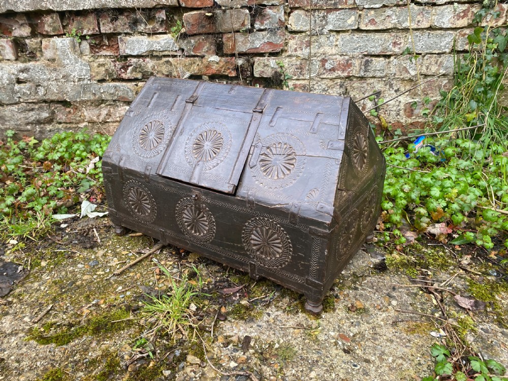 Antique Indian Chest View VIII