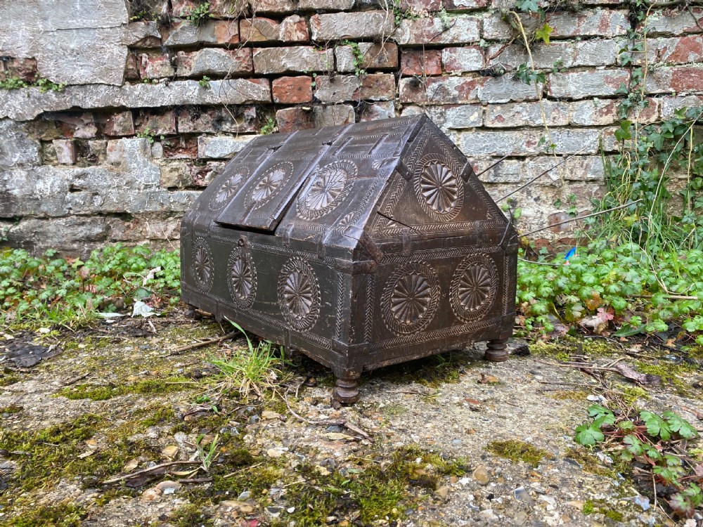 Antique Indian Chest View IX
