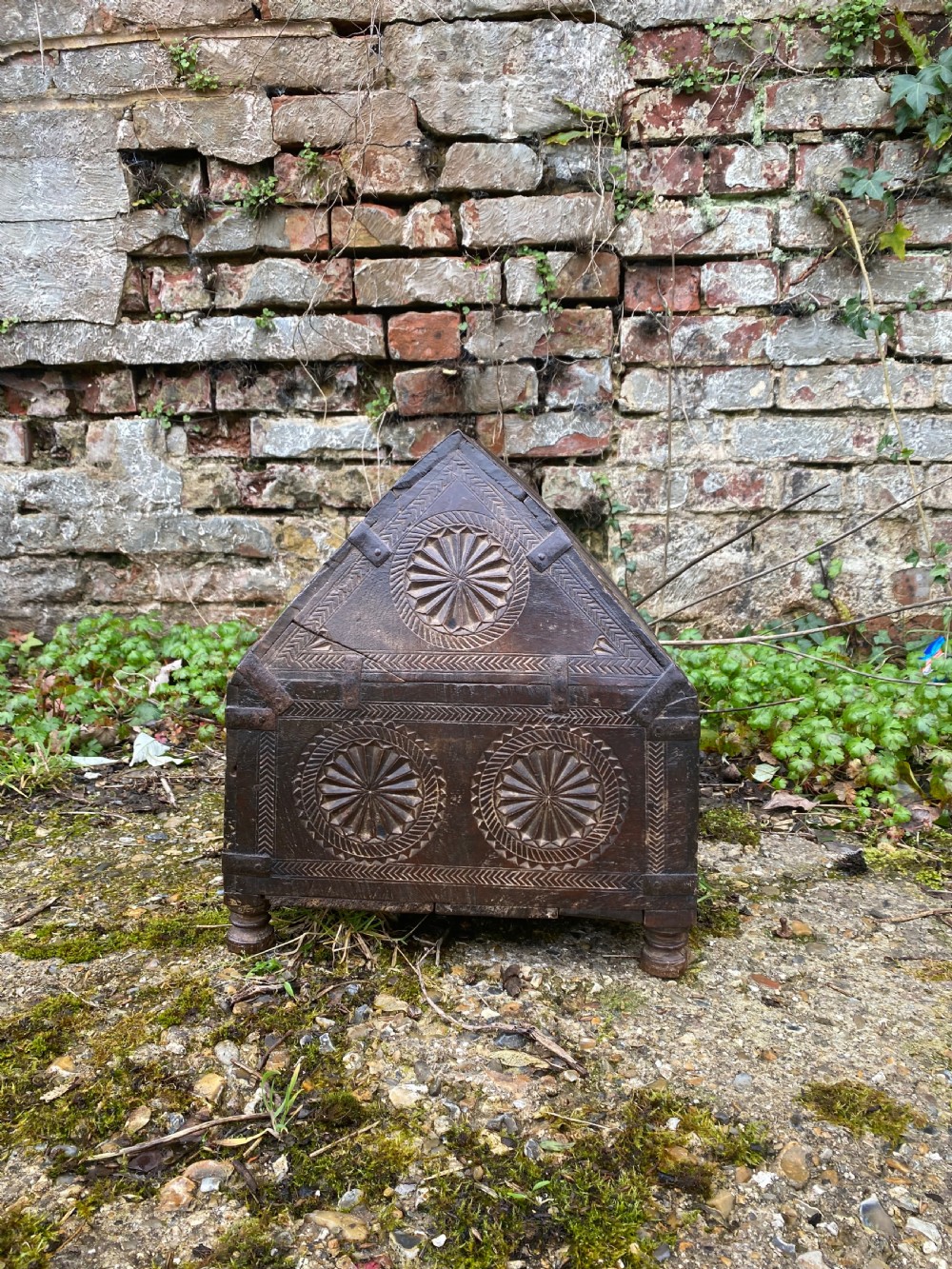 Antique Indian Chest View XII