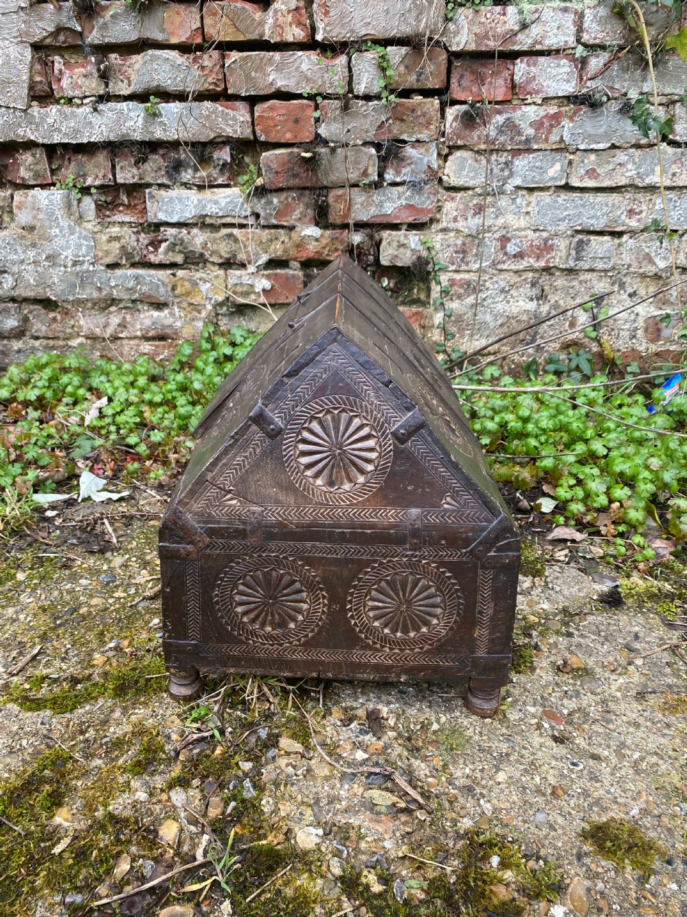 Antique Indian Chest View XIII