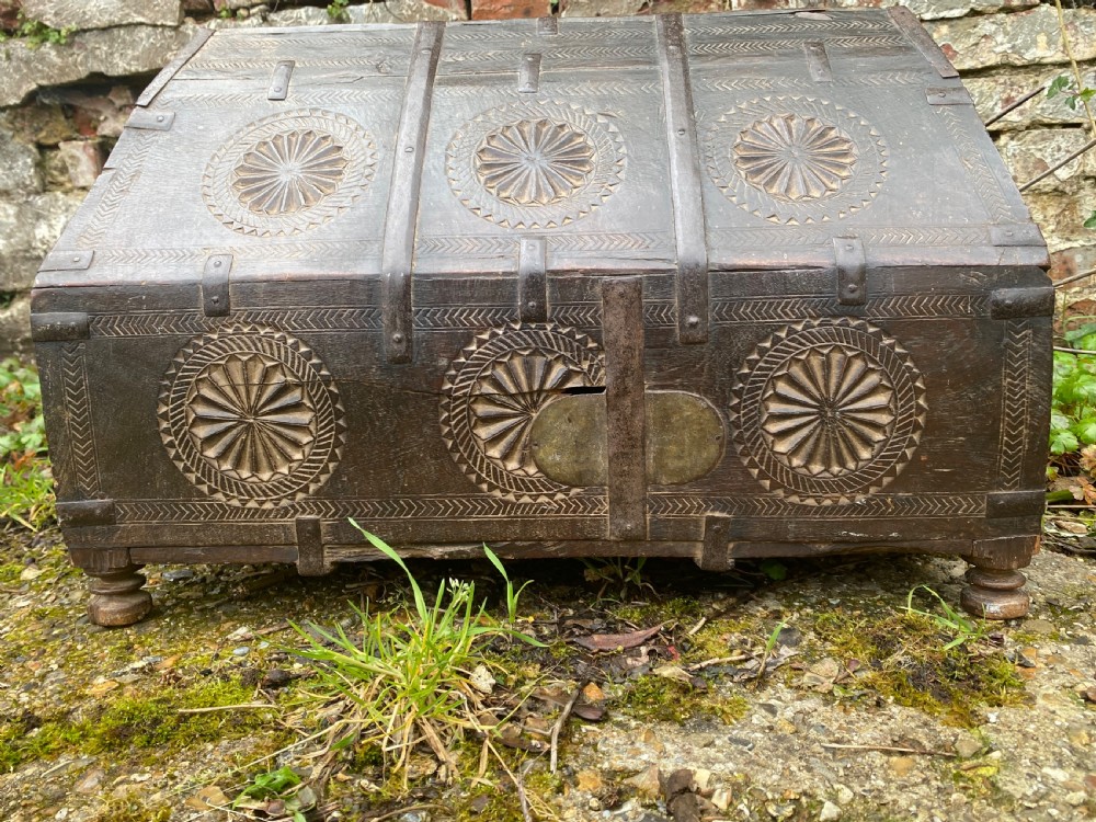 Antique Indian Chest View XIV