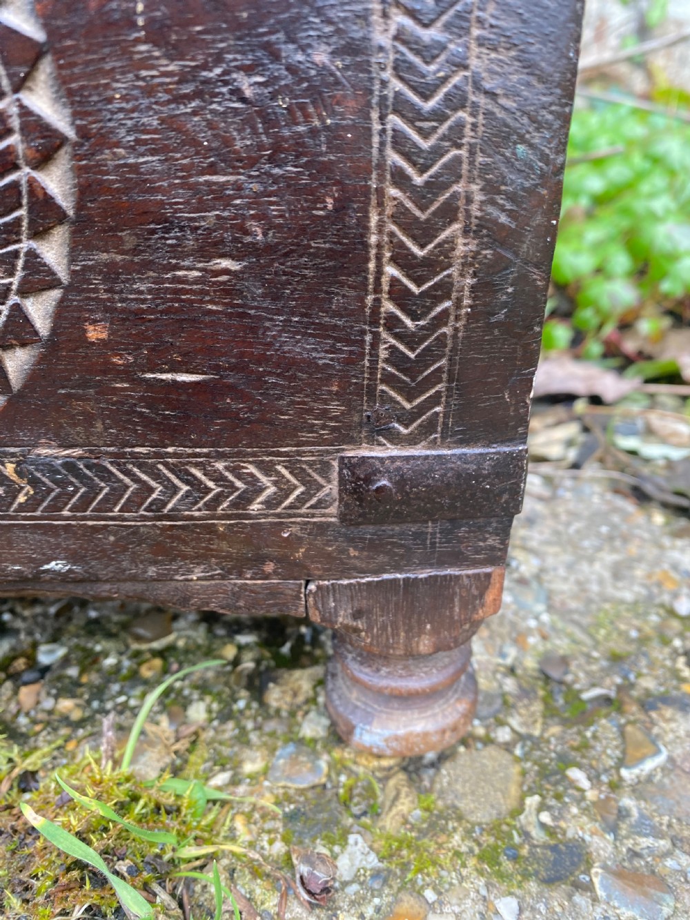 Antique Indian Chest View XVII