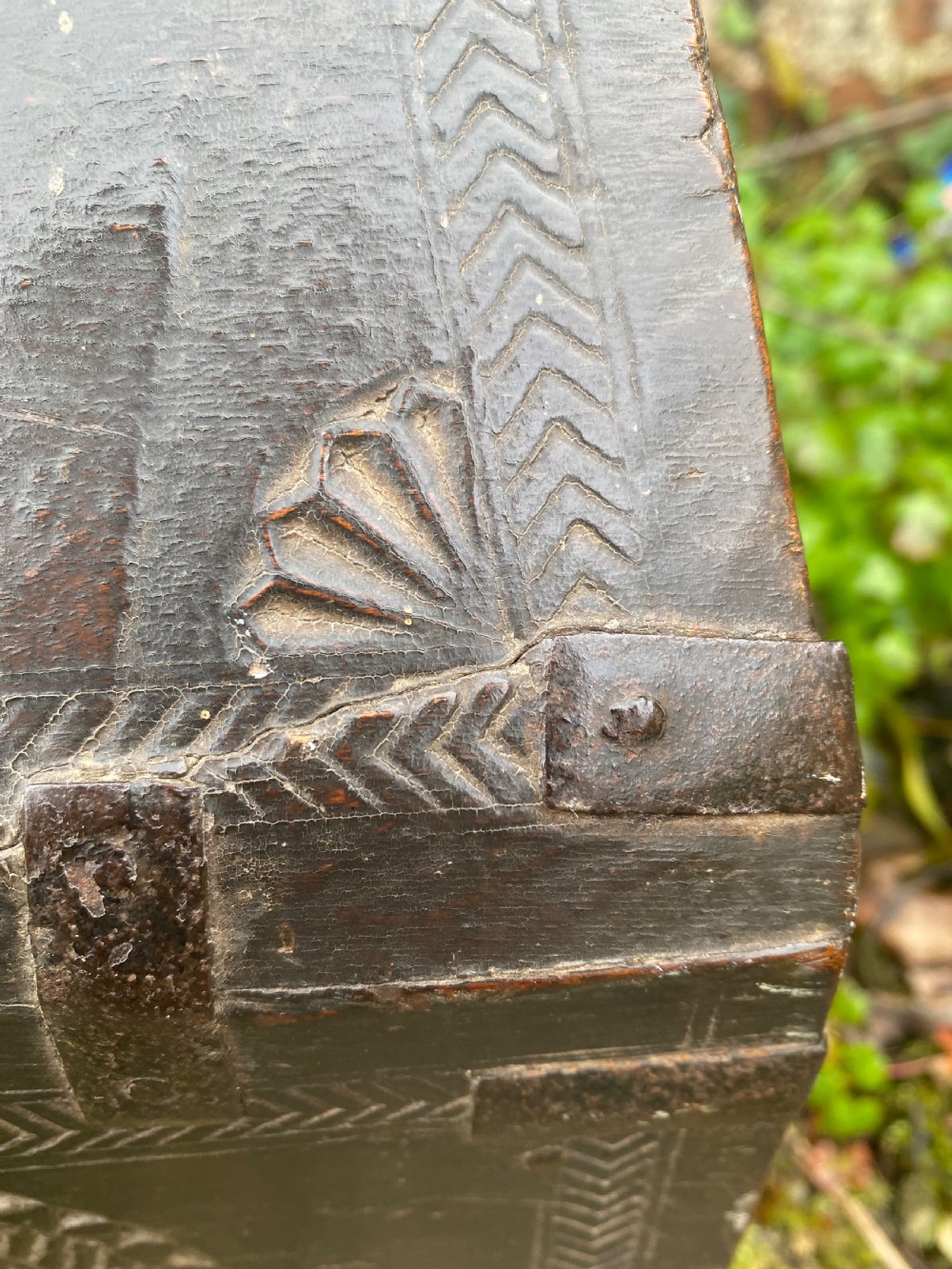 Antique Indian Chest View XXVI