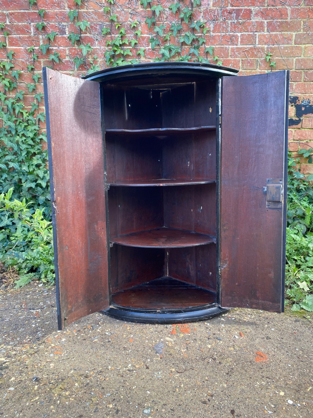 Georgian Chinoiserie Corner Cupboard  View XIII