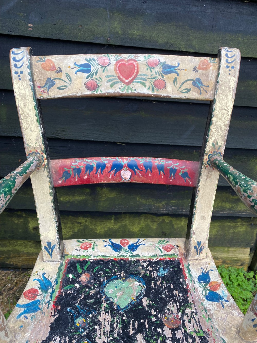 An Antique ‘bargework’ child’s Chair View VII