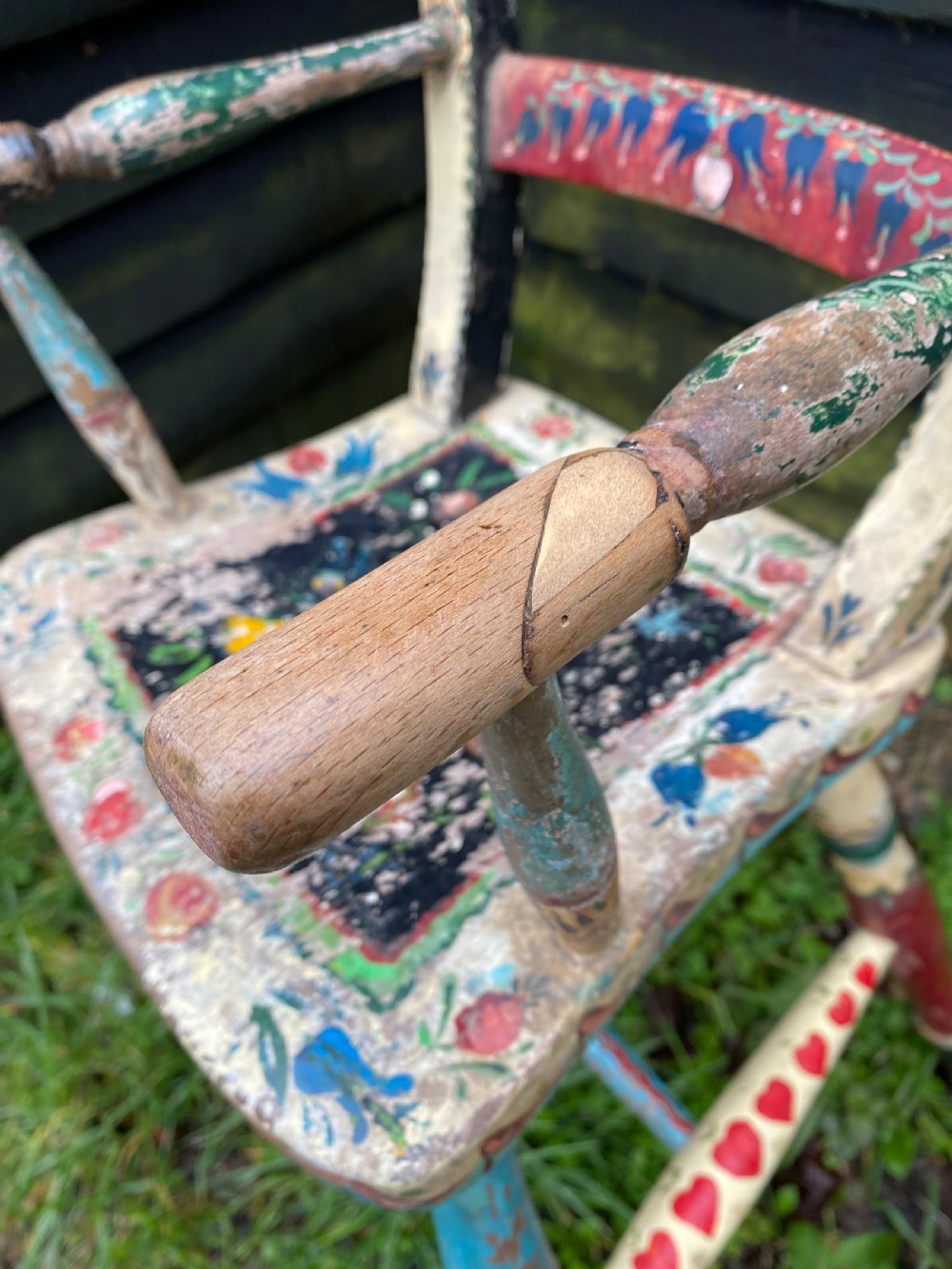 An Antique ‘bargework’ child’s Chair View XIX
