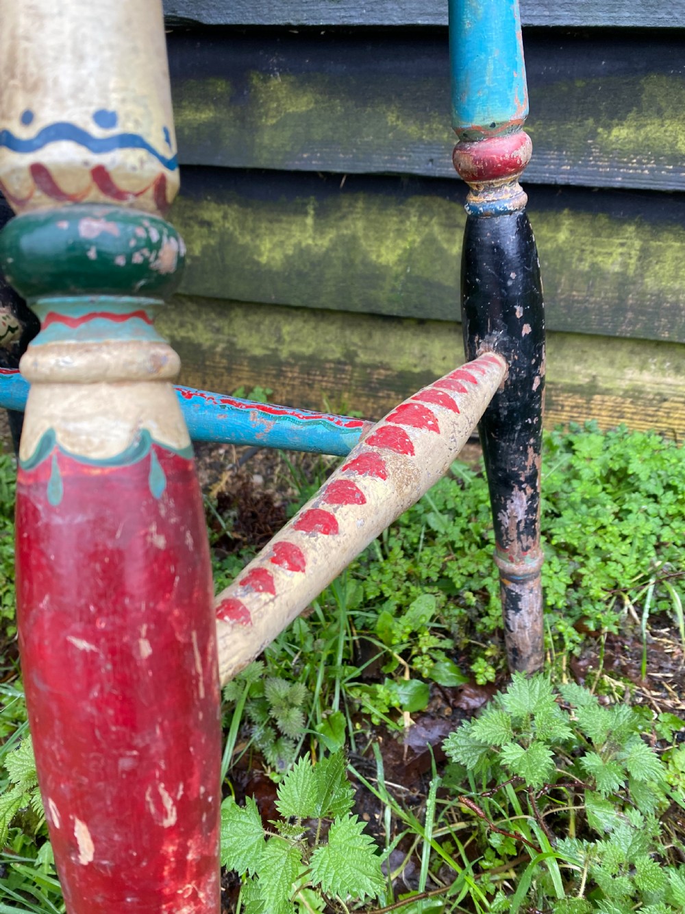 An Antique ‘bargework’ child’s Chair View XX