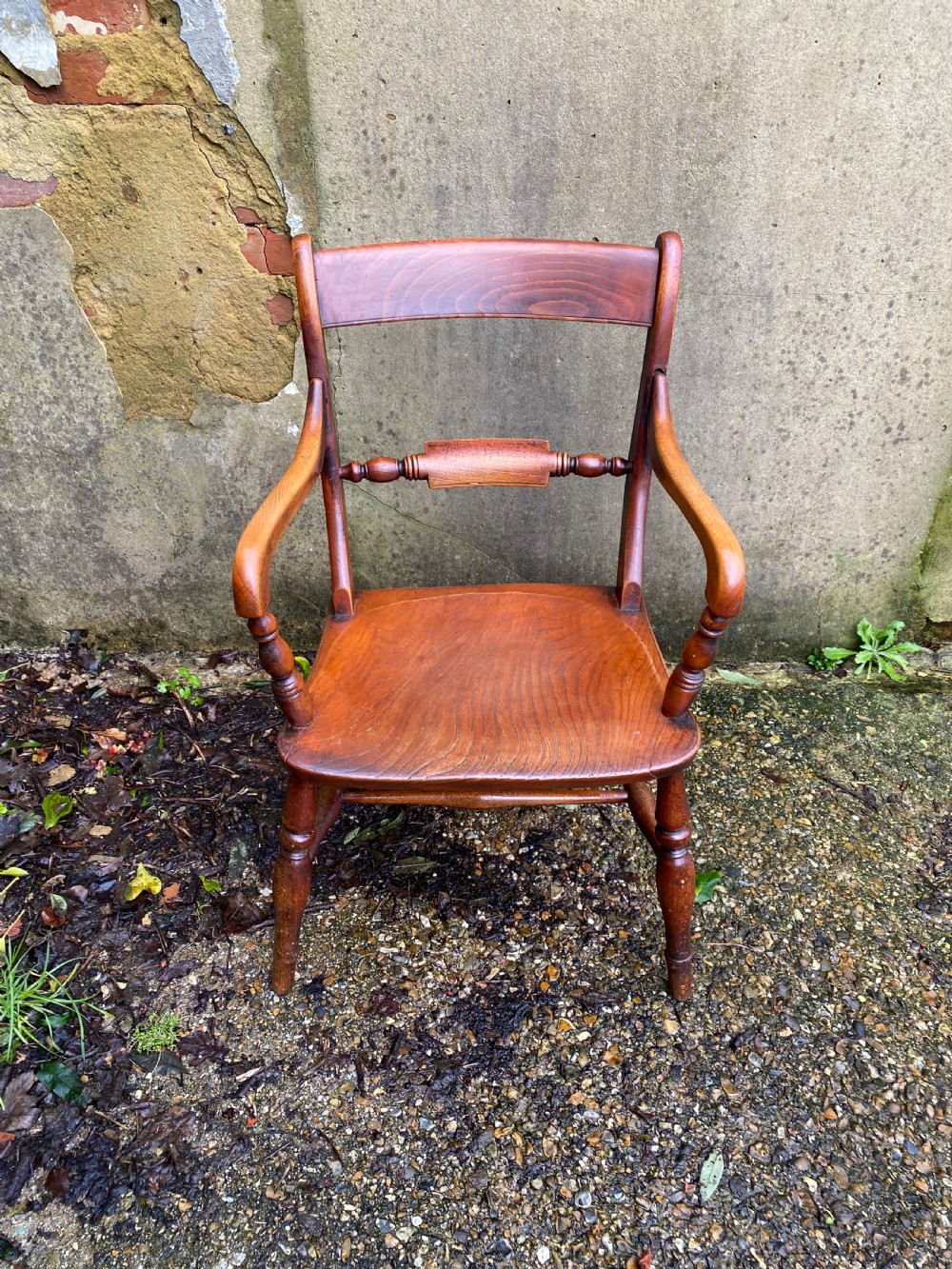 Antique Oxford Arm Chair View IV