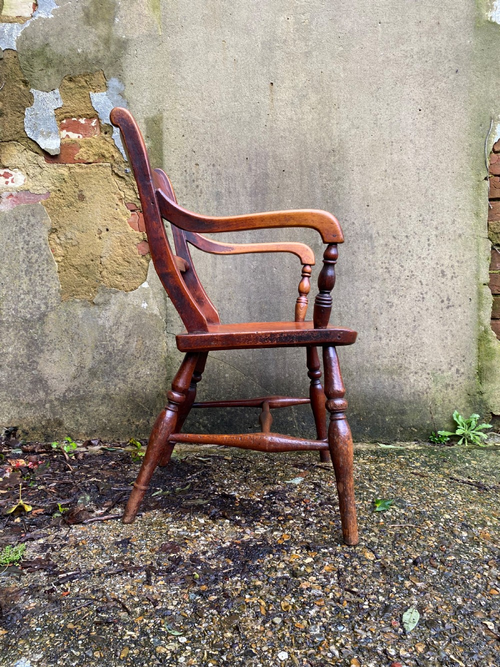 Antique Oxford Arm Chair View VI