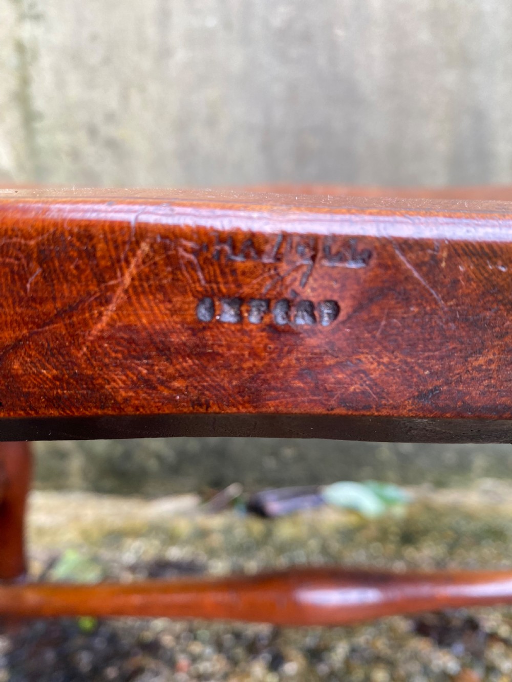 Antique Oxford Arm Chair View IX