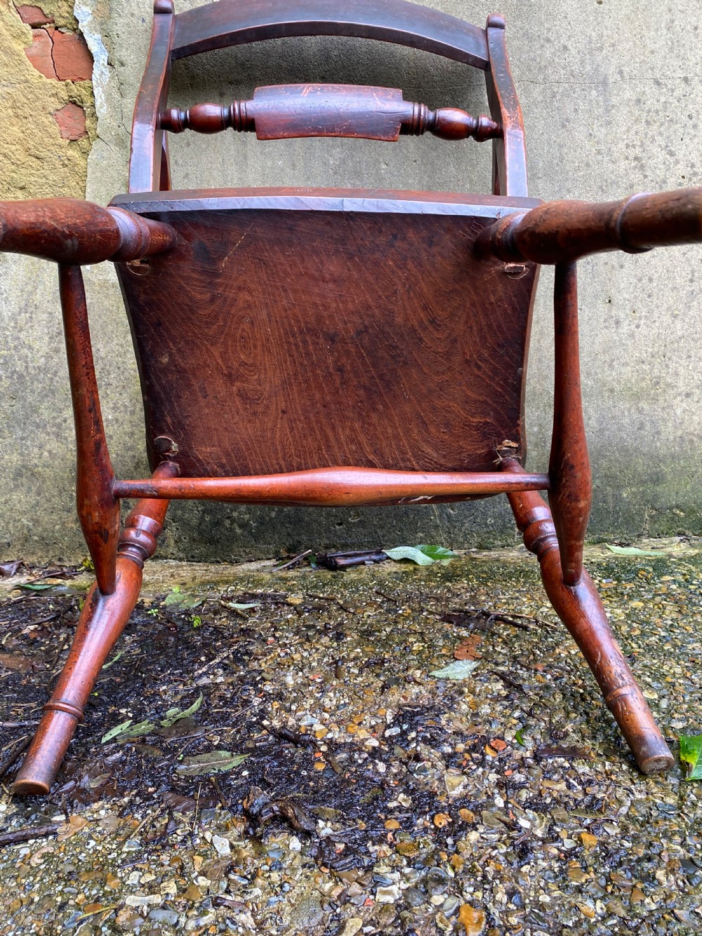 Antique Oxford Arm Chair View XII