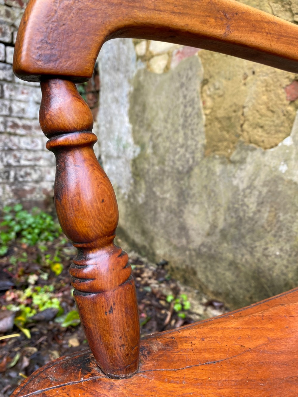 Antique Oxford Arm Chair View XIII