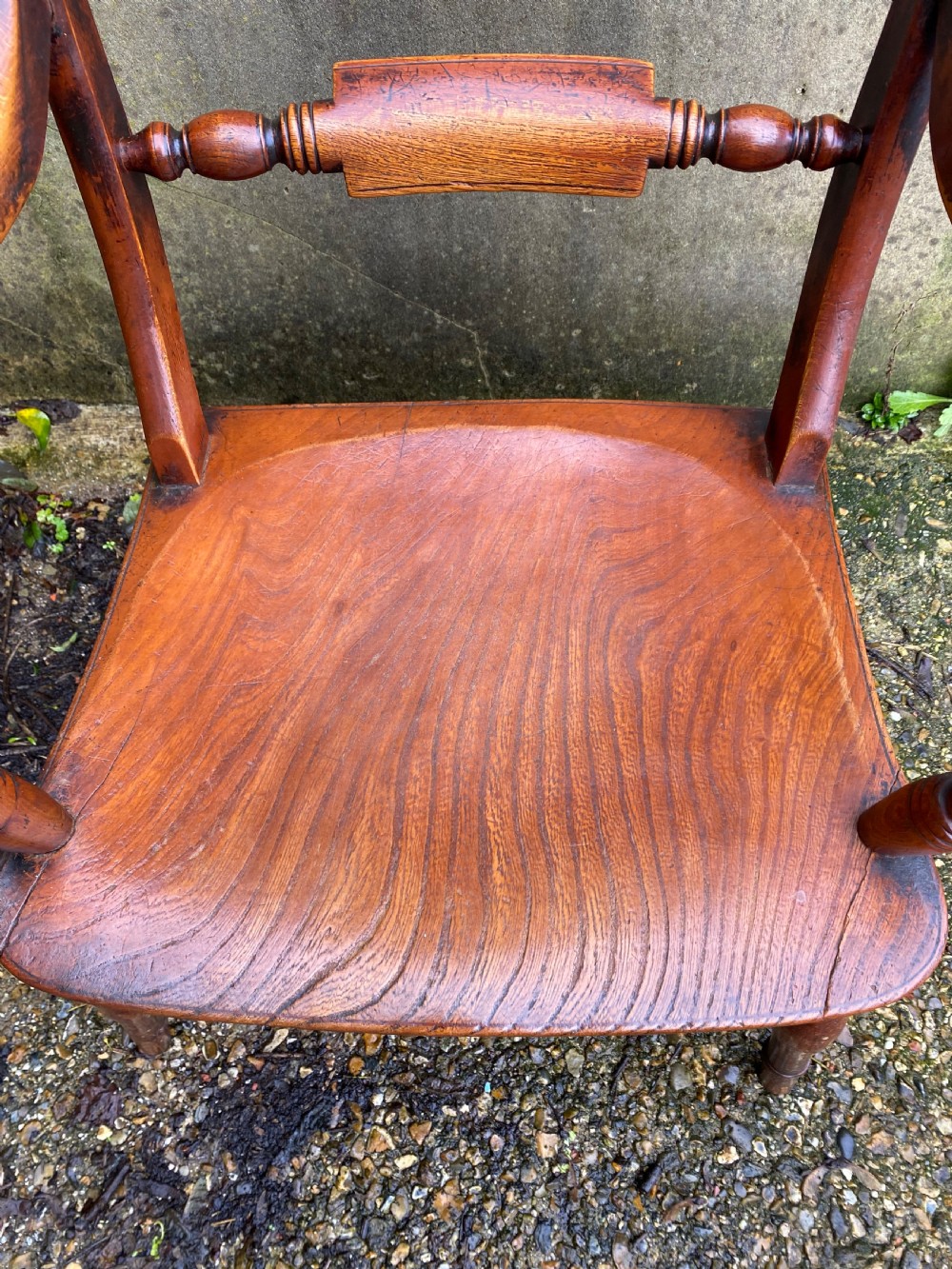 Antique Oxford Arm Chair View XIV