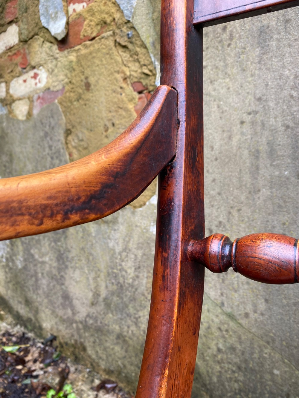 Antique Oxford Arm Chair View XV