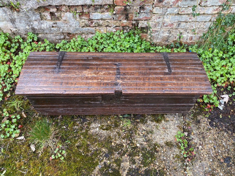 Very Early Oak Plank Coffer View VII