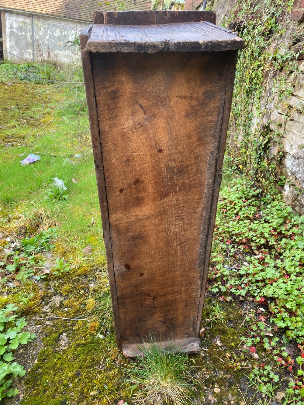 Very Early Oak Plank Coffer View XXIX