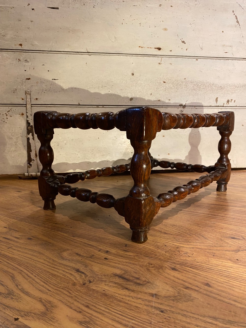 Early Oak Joint Stool View III