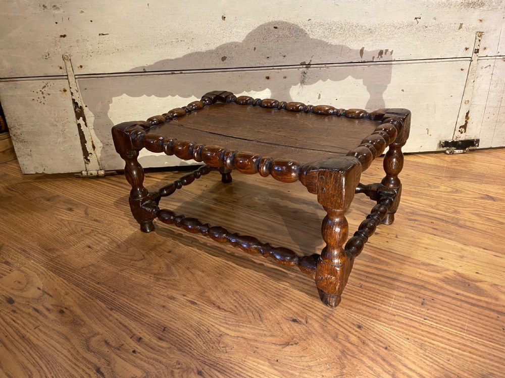Early Oak Joint Stool View VIII