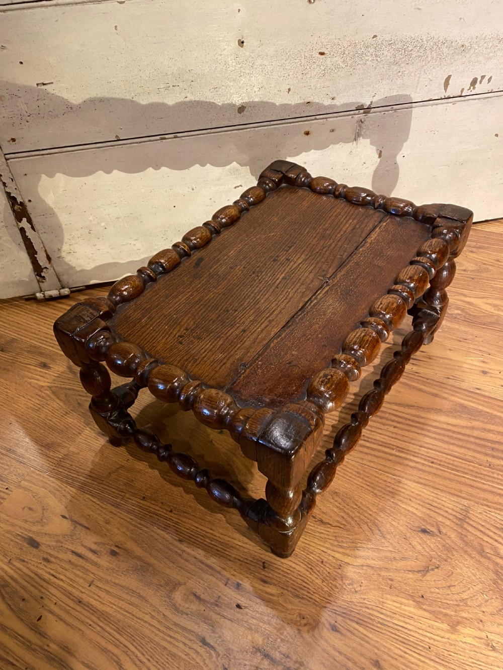 Early Oak Joint Stool View X