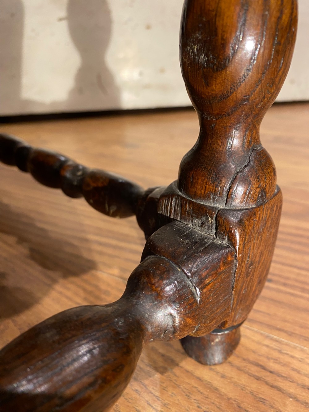 Early Oak Joint Stool View XVI