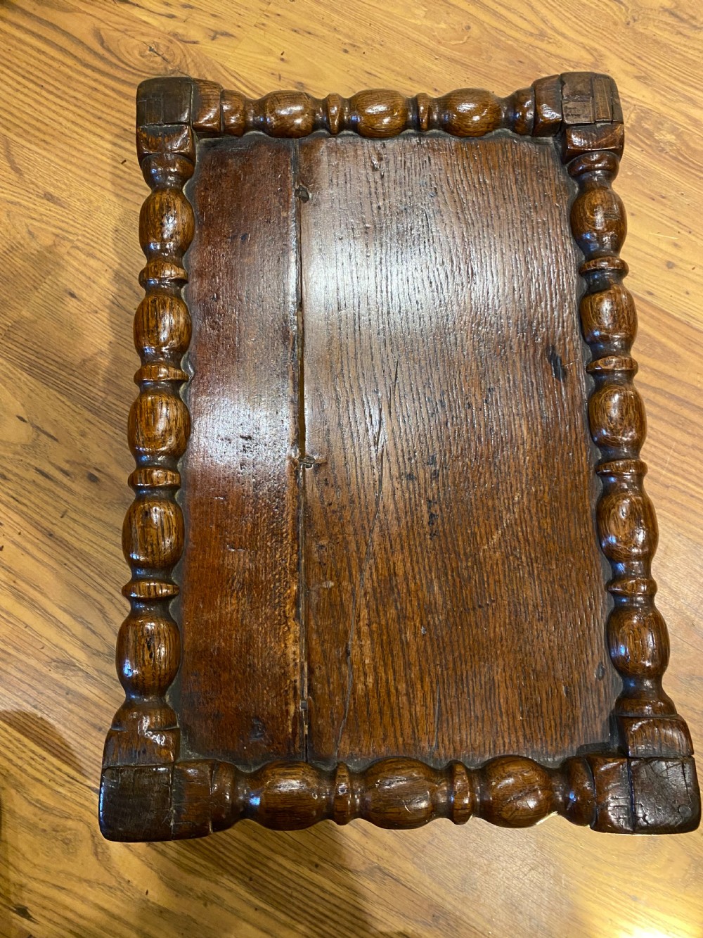 Early Oak Joint Stool View XXIV