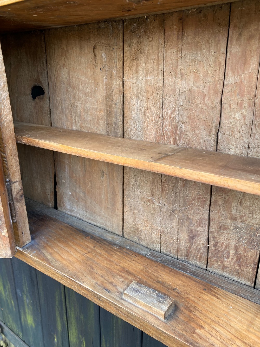 Early Pine Wall Cupboard  View XII