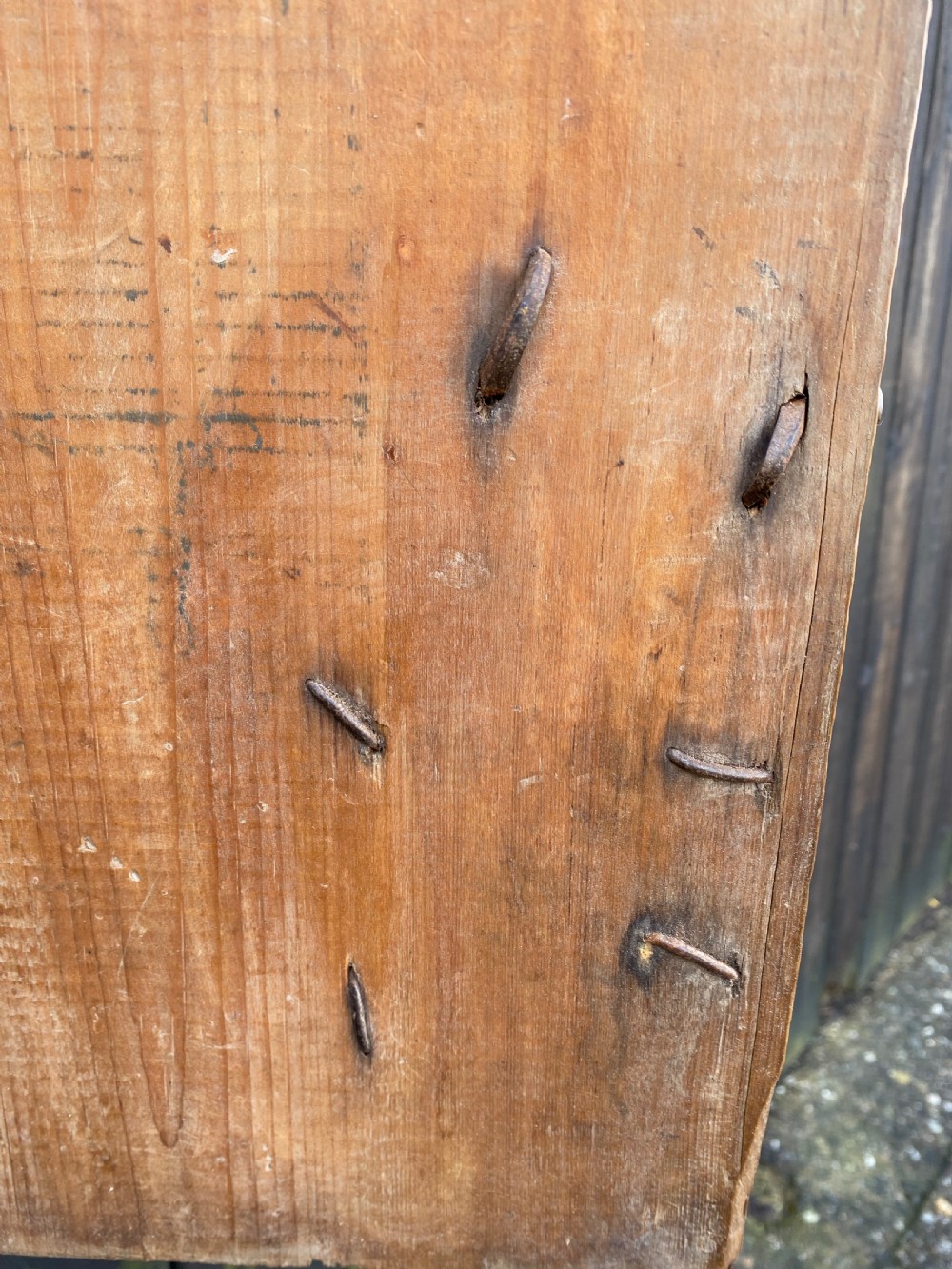 Early Pine Wall Cupboard  View XIV