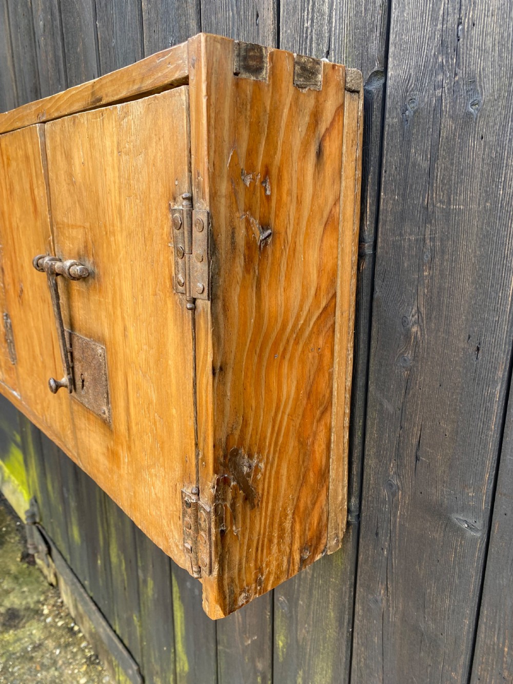Early Pine Wall Cupboard  View XVI