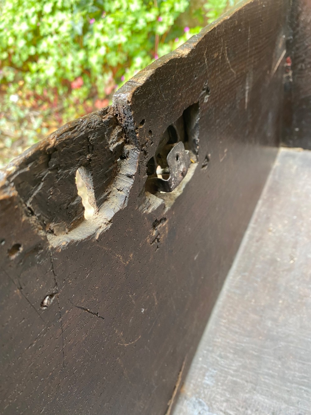 Small Early Oak Coffer View XXI