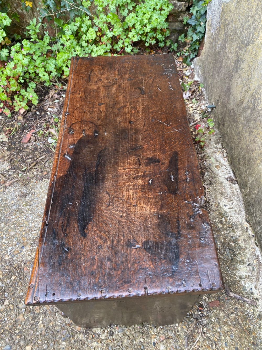 Small Early Oak Coffer View XXIII