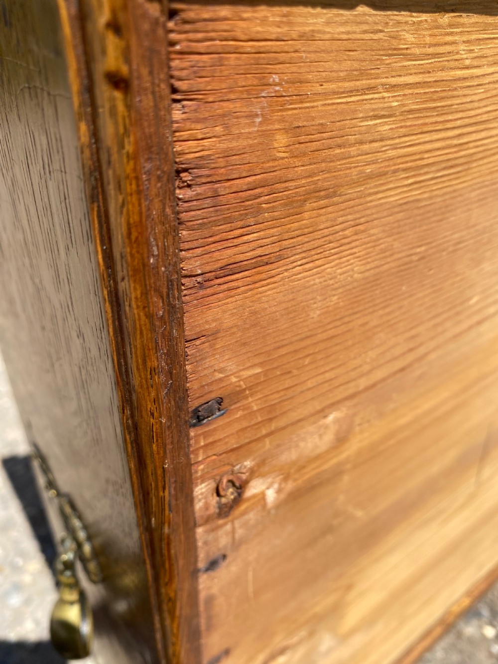 Georgian Oak Chest on Chest View XIV
