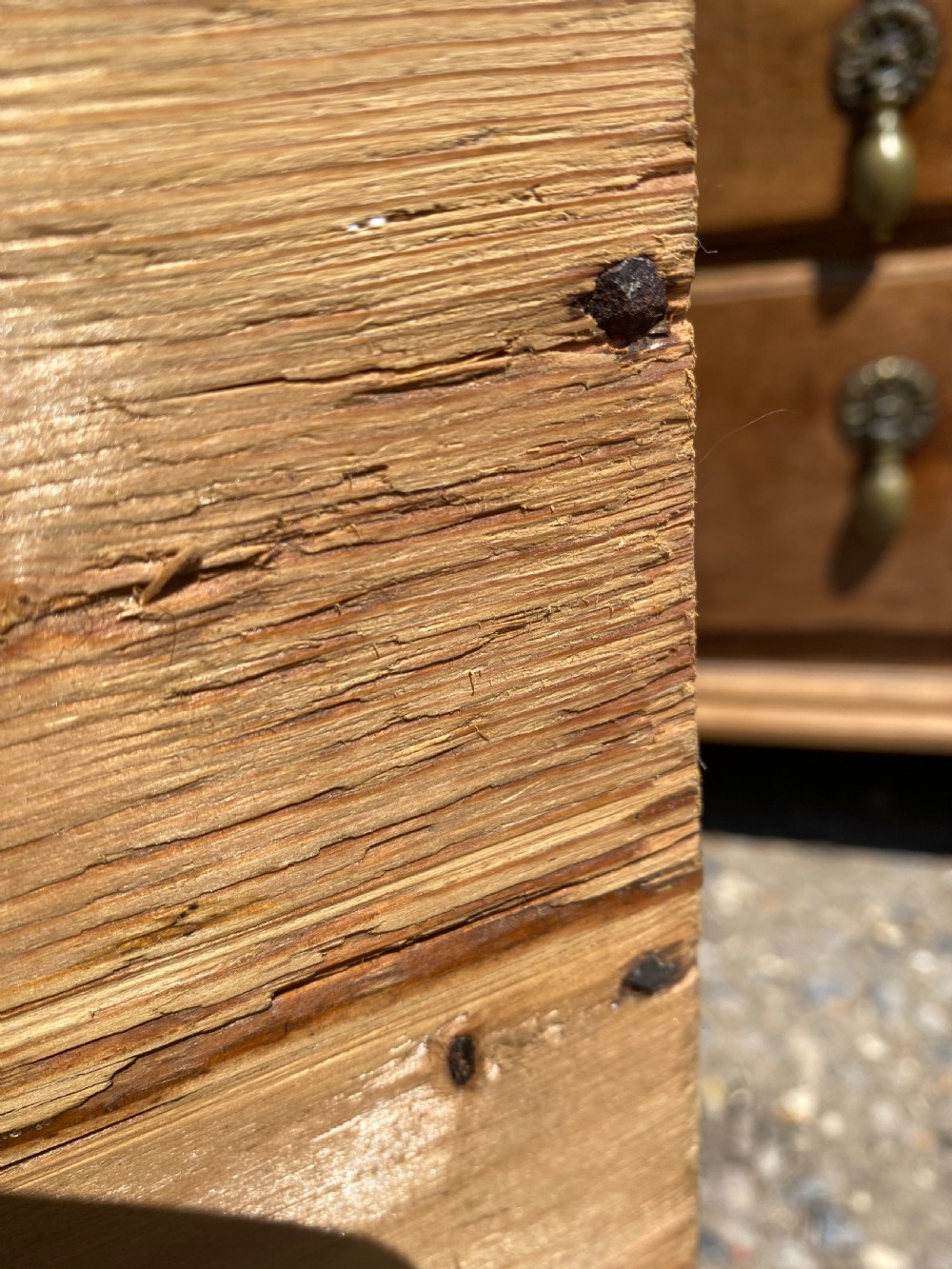 Georgian Oak Chest on Chest View XVI