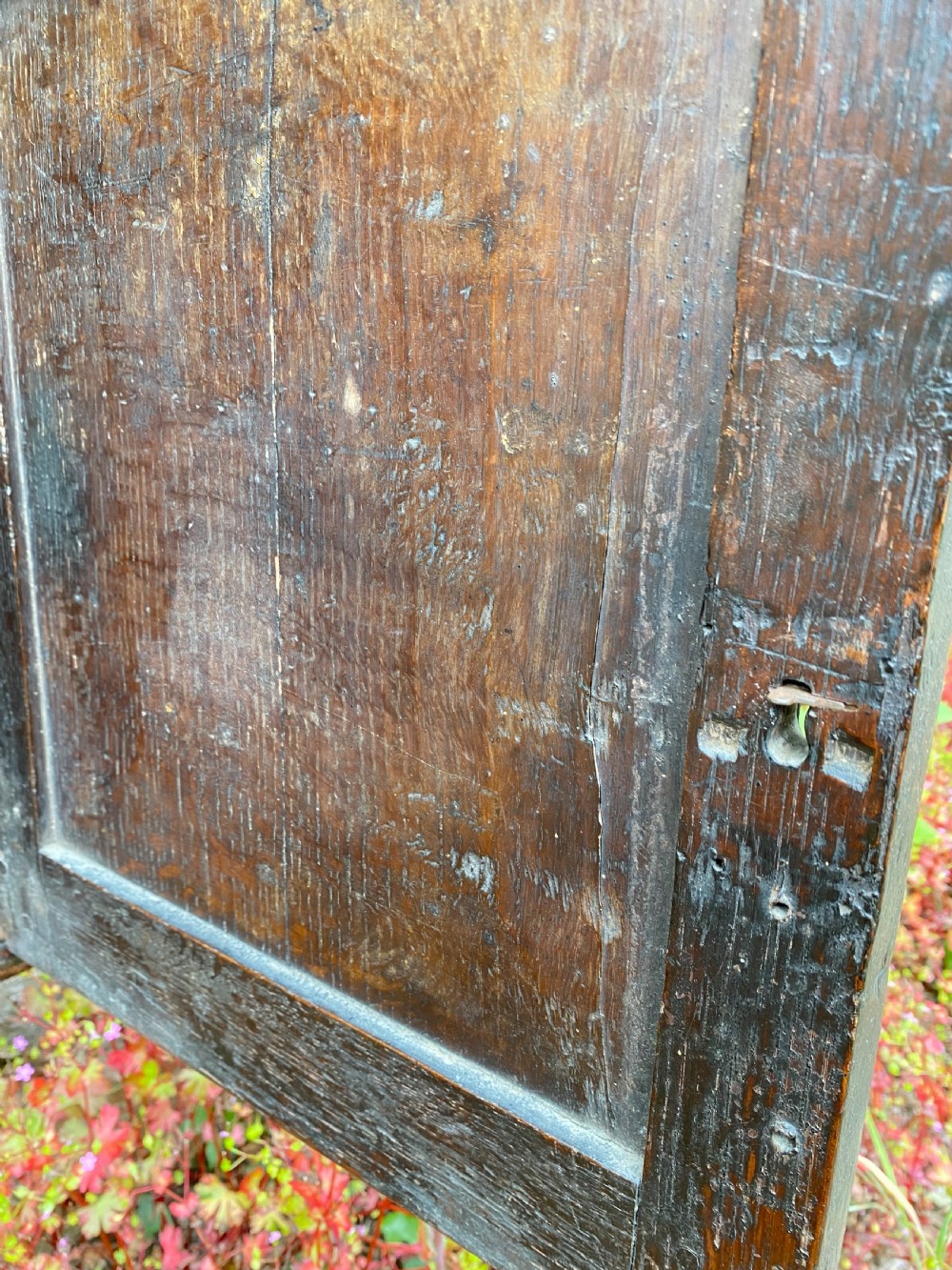 Early Oak Mural Cupboard  View XIV