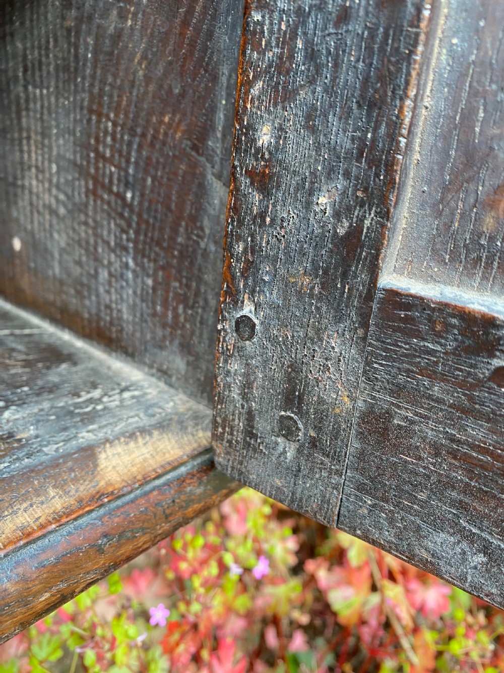 Early Oak Mural Cupboard  View XVII