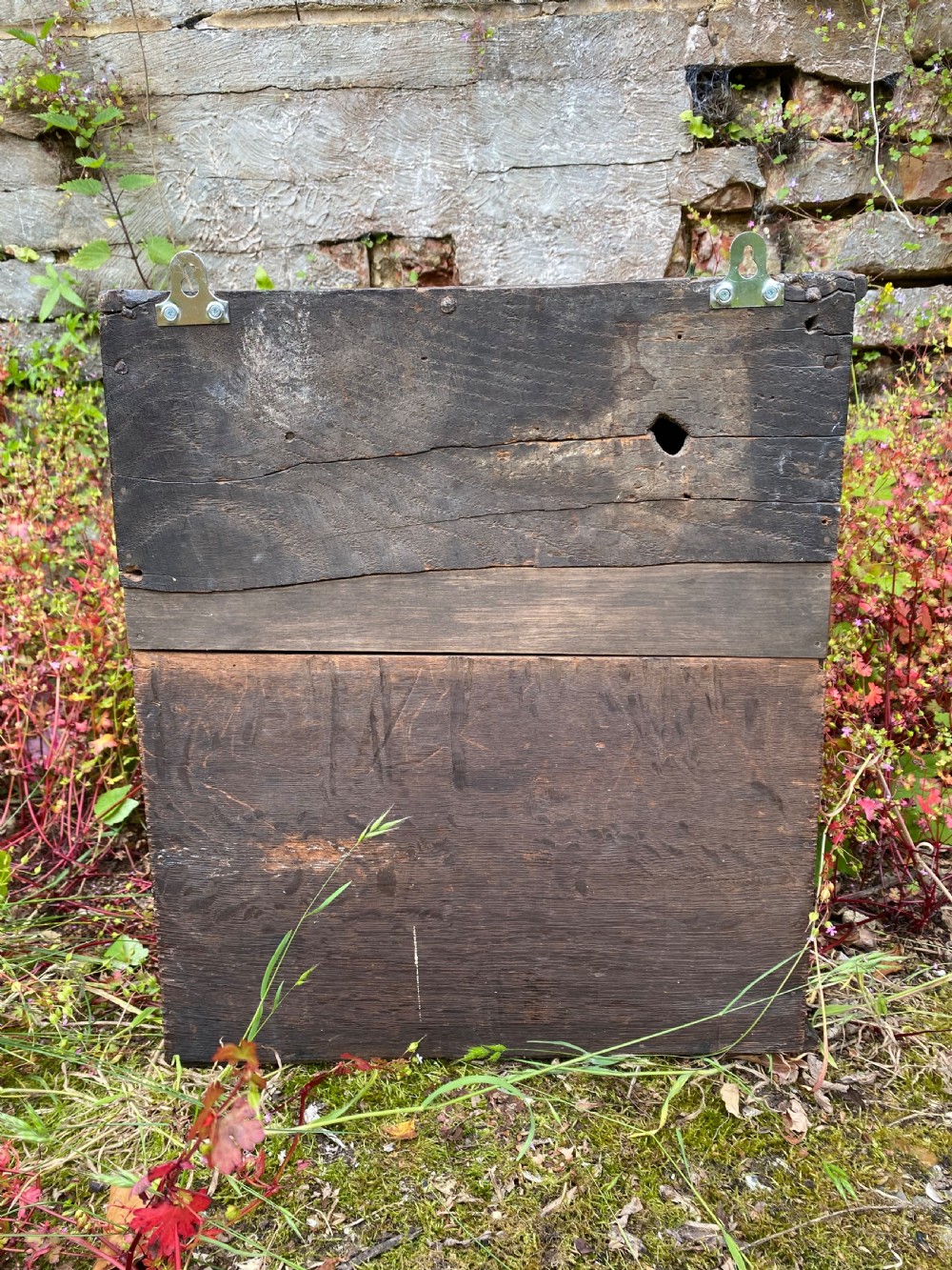 Early Oak Mural Cupboard  View XX