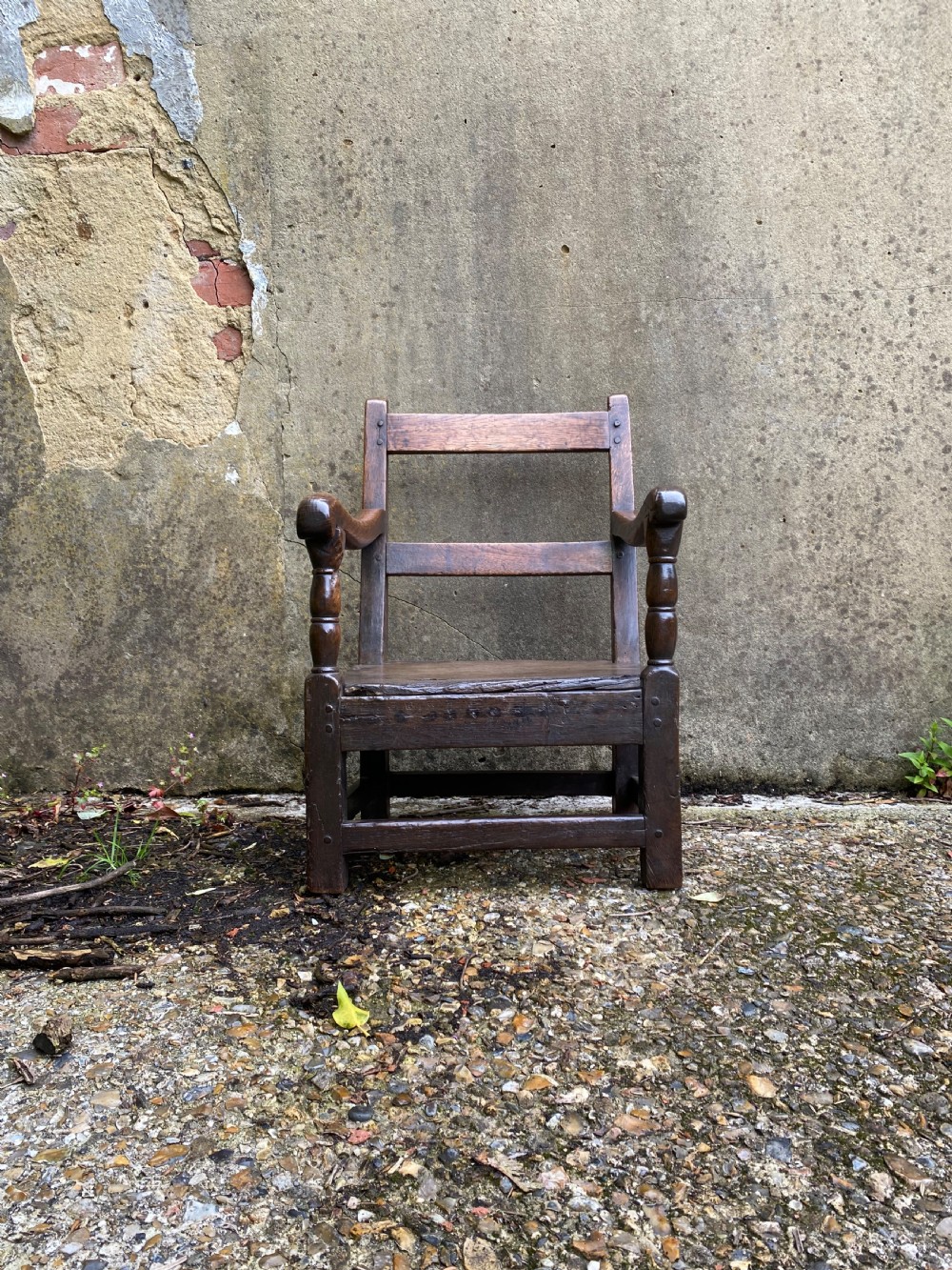 Early Oak Child’s Chair View II