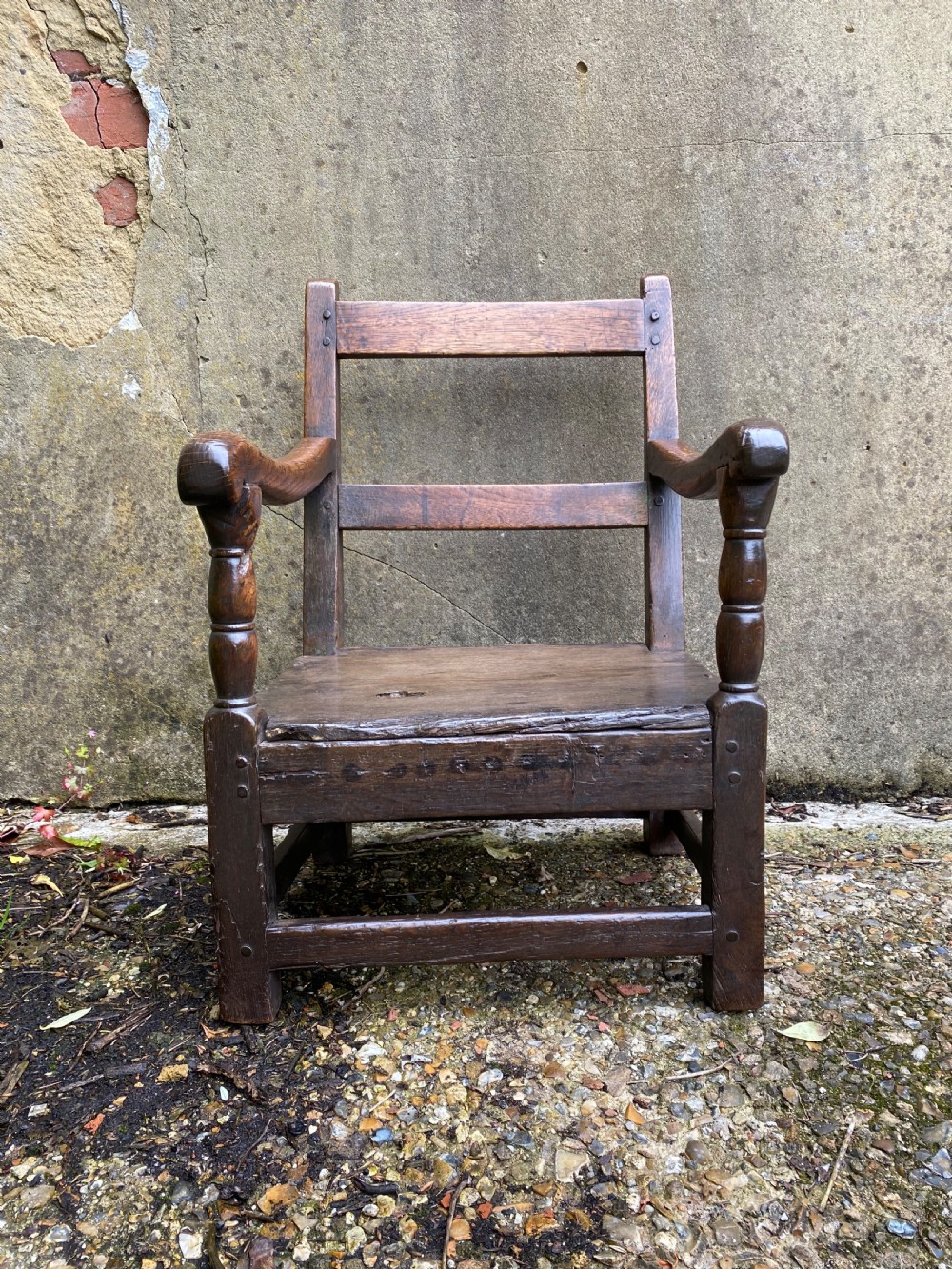 Early Oak Child’s Chair View V