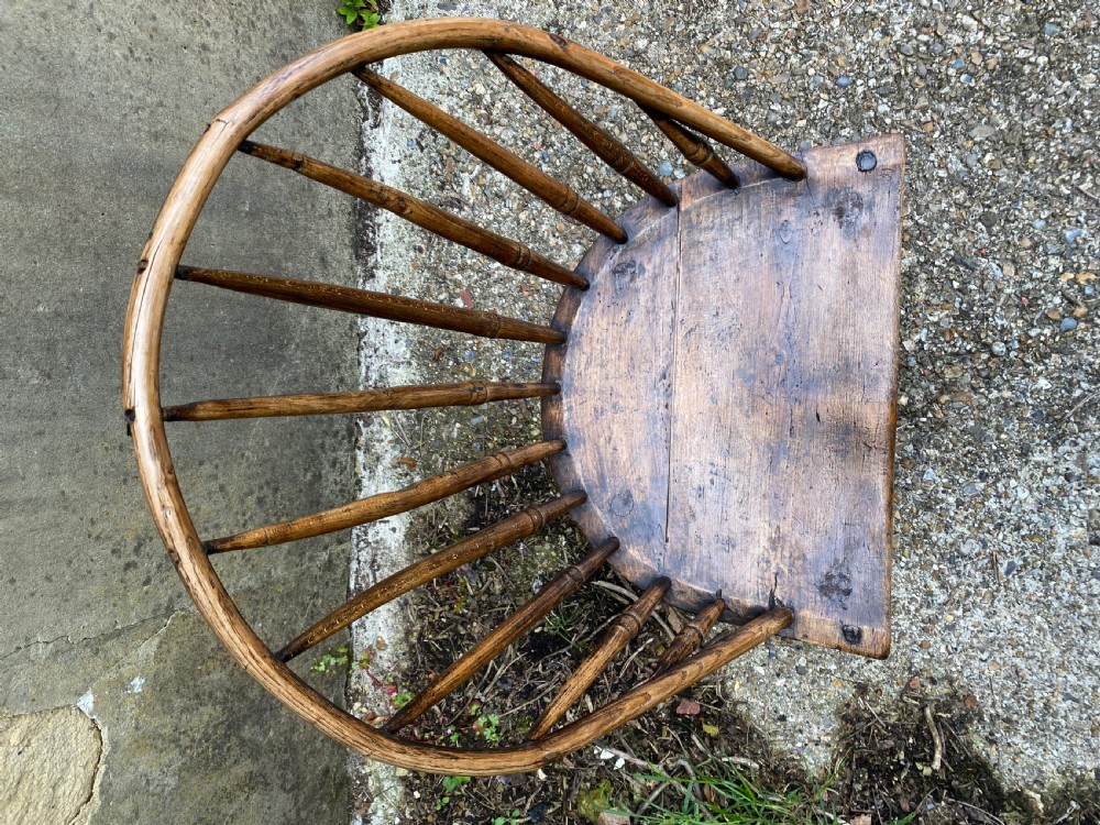 A Primitive Windsor Chair View X