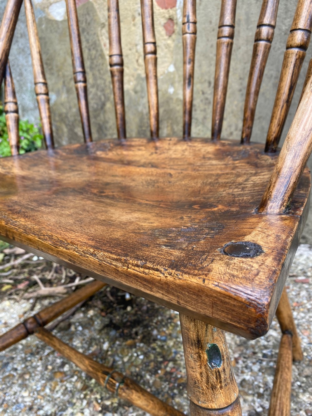 A Primitive Windsor Chair View XI