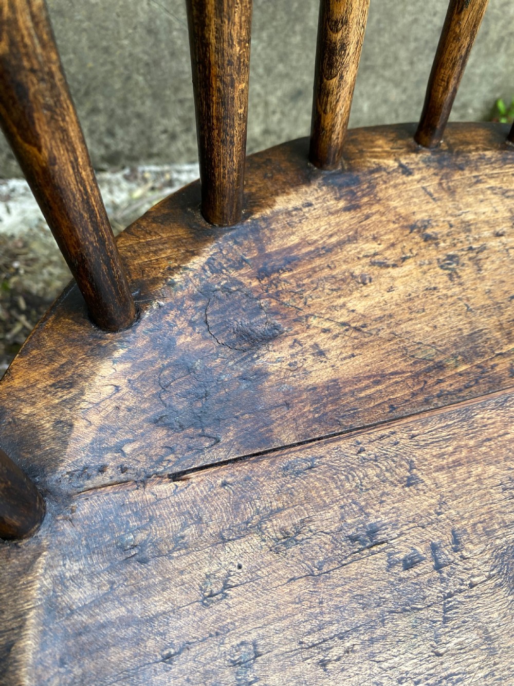 A Primitive Windsor Chair View XV