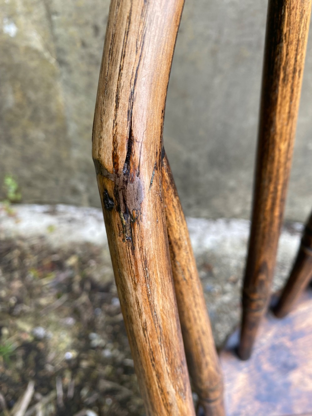 A Primitive Windsor Chair View XX